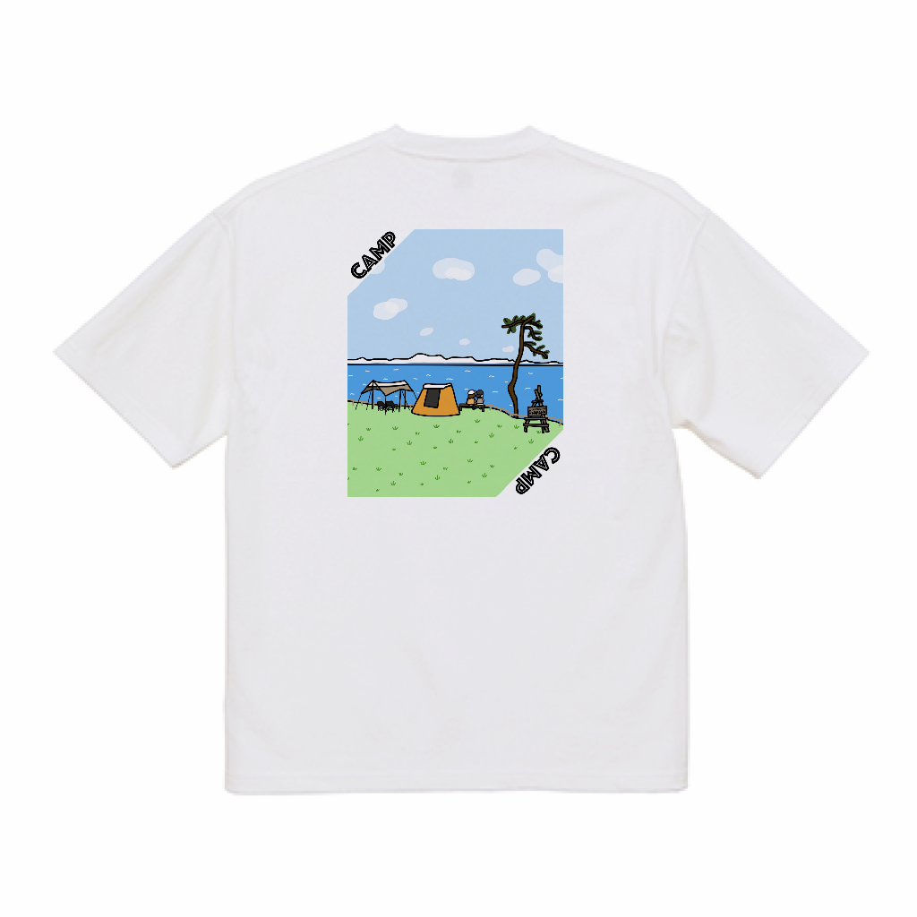 バックプリントTシャツ