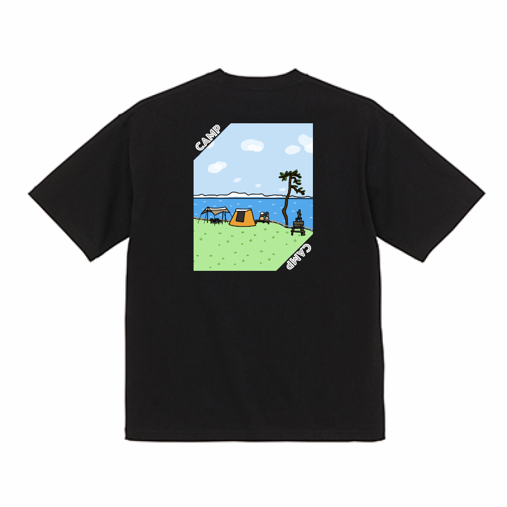 バックプリントTシャツ